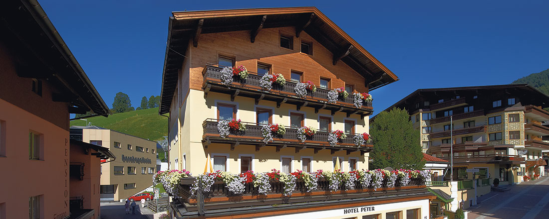 Hotel Peter im Sommer